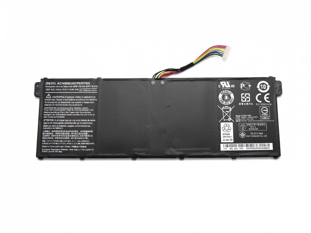 AC14B8K Gateway NE511 NE512 NE513 NE Series KT.0040G.004 compatible battery