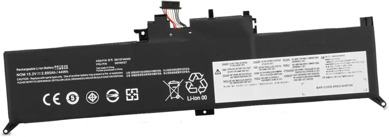 (image for) 01AV432 Lenovo ThinkPad Yoga 260 370 X380 00HW026 00HW027 01AV433 01AV434 replacement battery