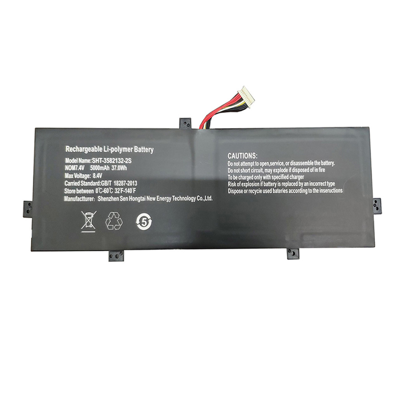 (image for) 7.4V 5000mAh RTDPART 3582132-2S Haoqin haobook140compatible replacement battery