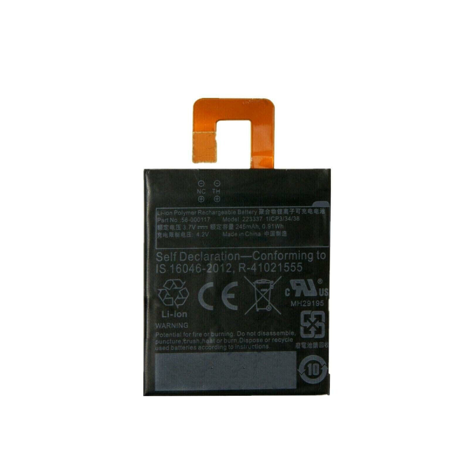 58-000117 223337 Amazon Kindle Oasis 1,2, KO1,KO2 8th Generation SW56RW compatible Battery