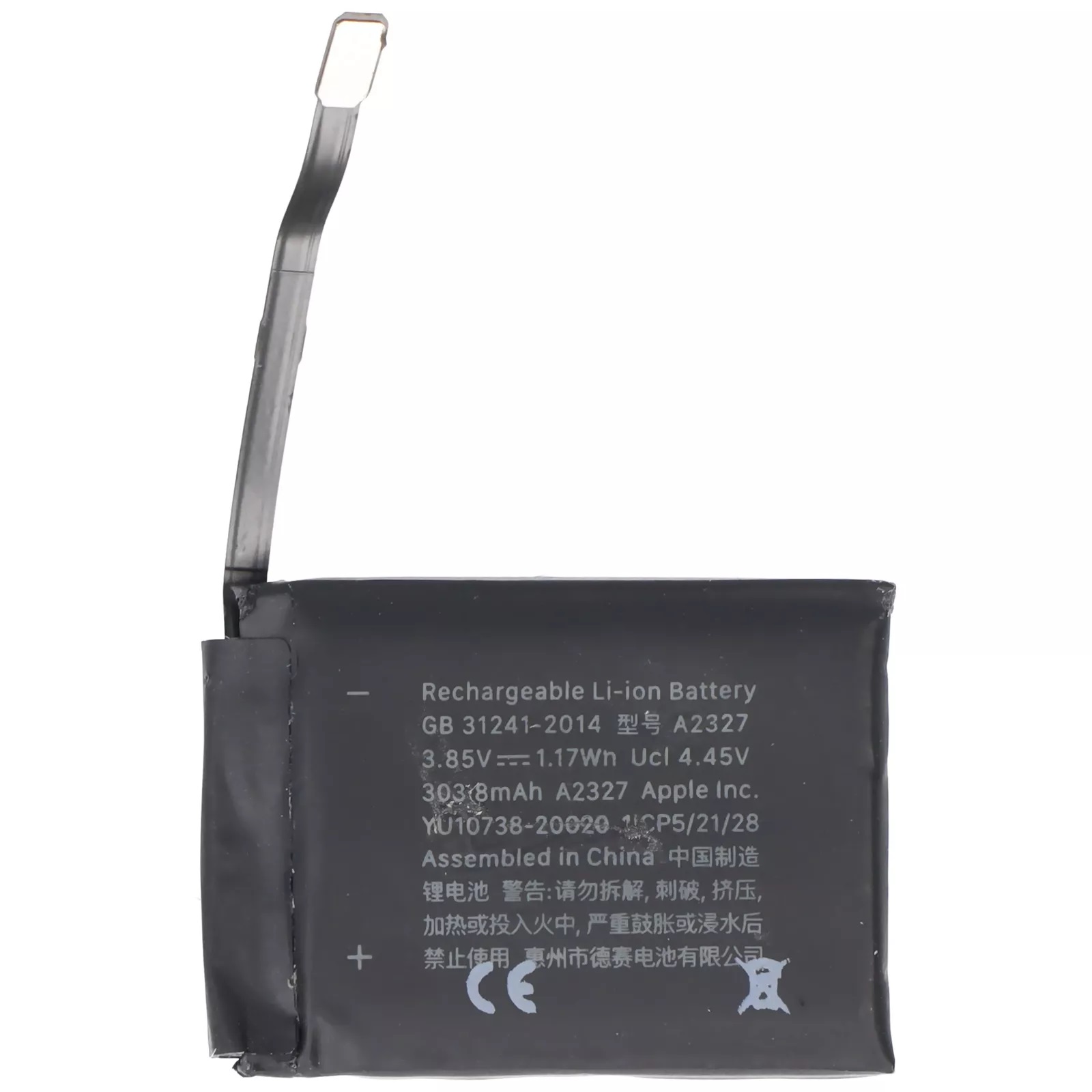 A2327 Apple Watch Series 6 44 mm Model A2292 A2294 A2376 compatible Battery