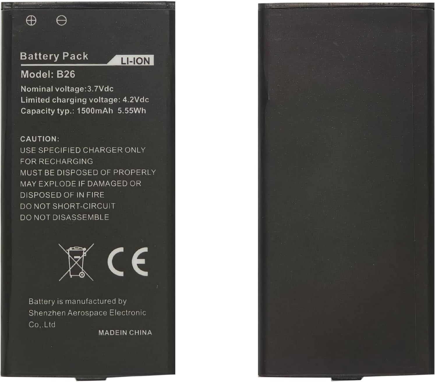 (image for) 3.7V 1500mAh B26 for Caterpillar Phone compatible battery