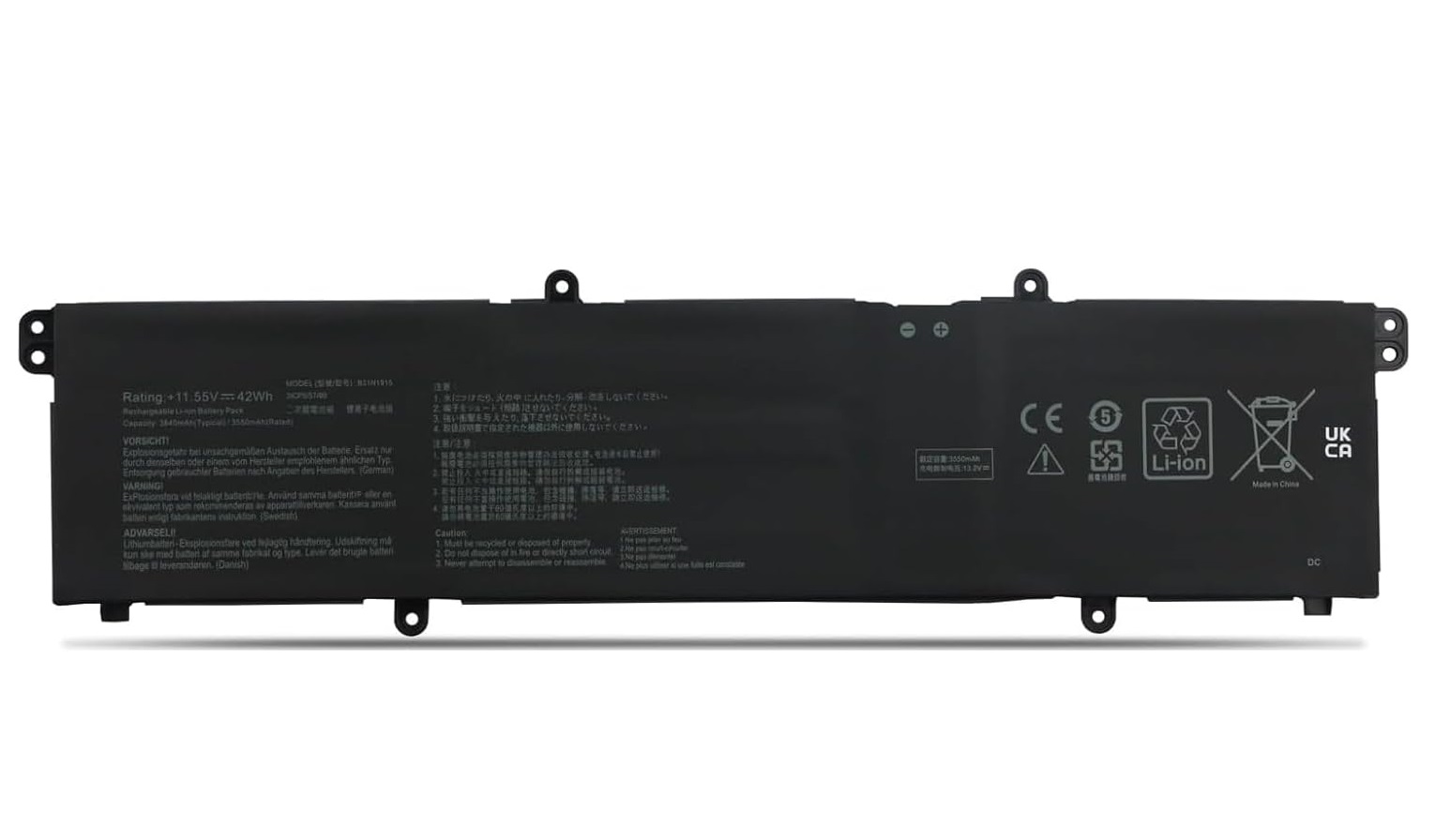 (image for) C31N1915 B31N1915 Asus ExpertBook B1508c B1400CE B1400CE B144 00000CB CB 400cba B1408c replacement battery