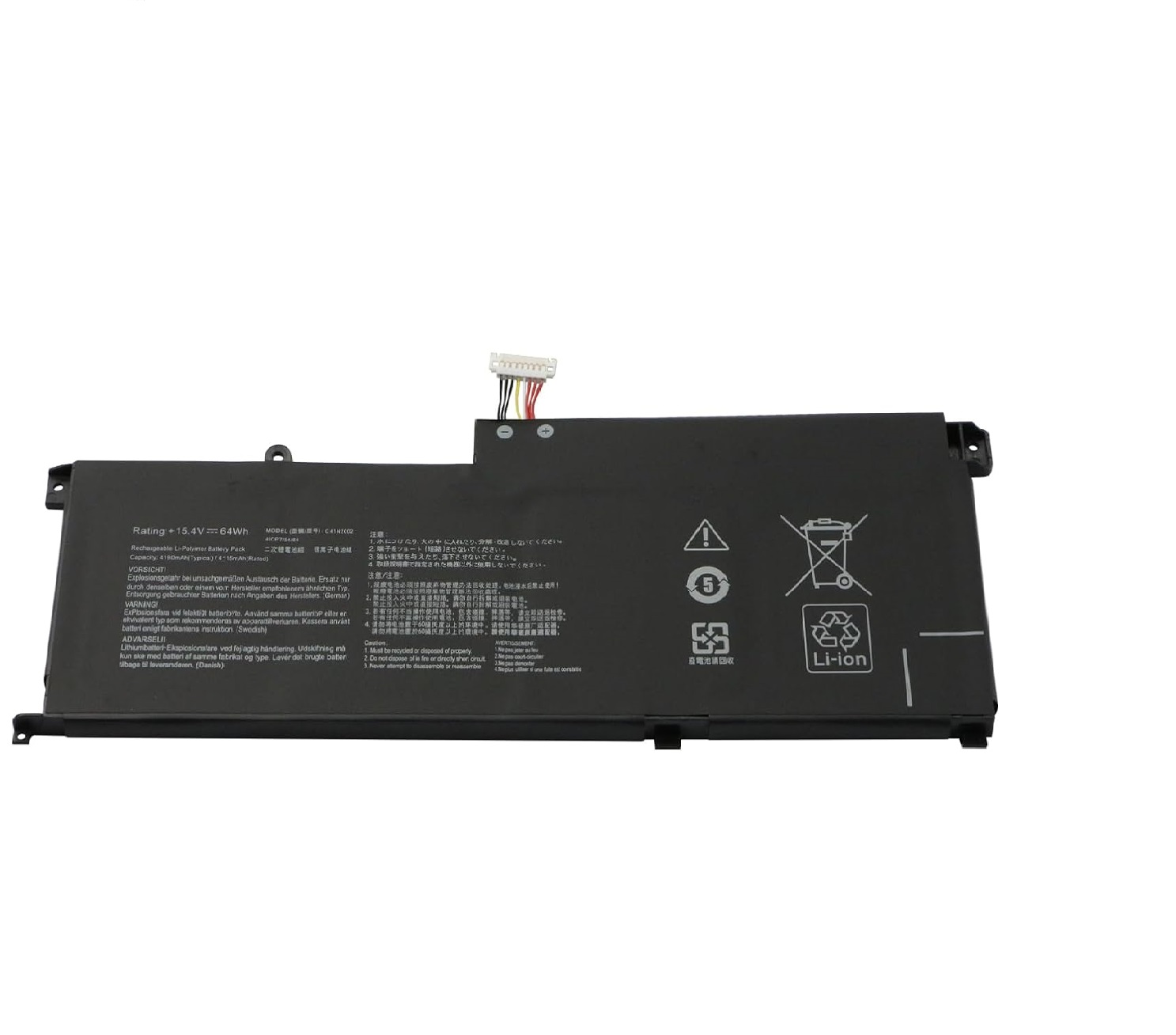 (image for) C41N2002 Asus ZenBook Pro 15 UX535 UX535LH-BN033 UX535LH-KJ188 UX535LH-KJ188T UX535LH-BH74 UX535LtaXH-BN002T