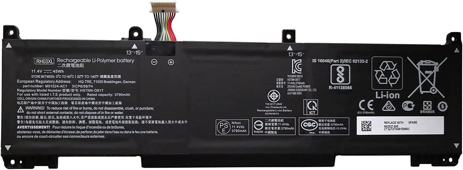 (image for) RH03XL HP ProBook 430 440 450 630 650 G8 HSTNN-OB1T HSTNN-DB0B