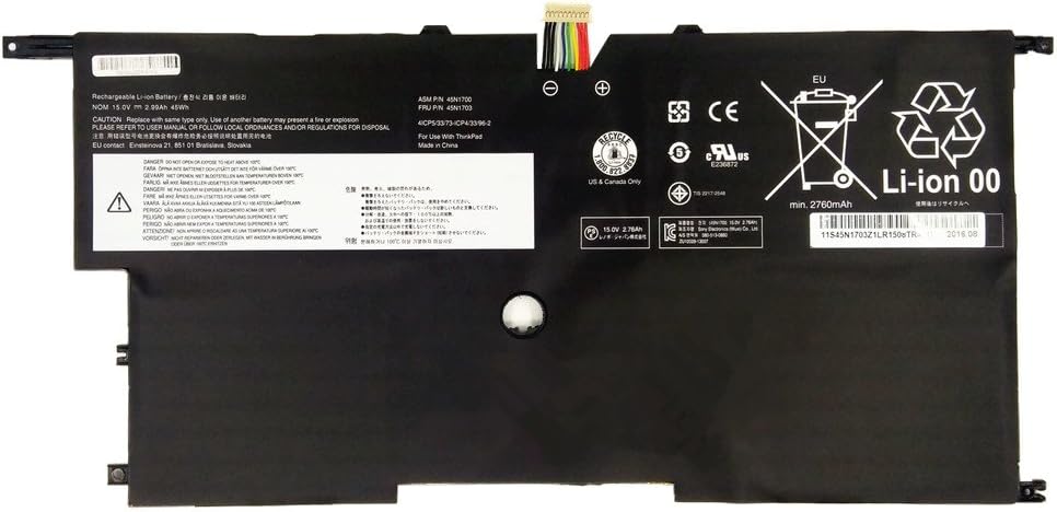 (image for) 00HW002 00HW003 Lenovo ThinkPad X1 Carbon Gen 2 3 2nd 3rd 2014 2015 