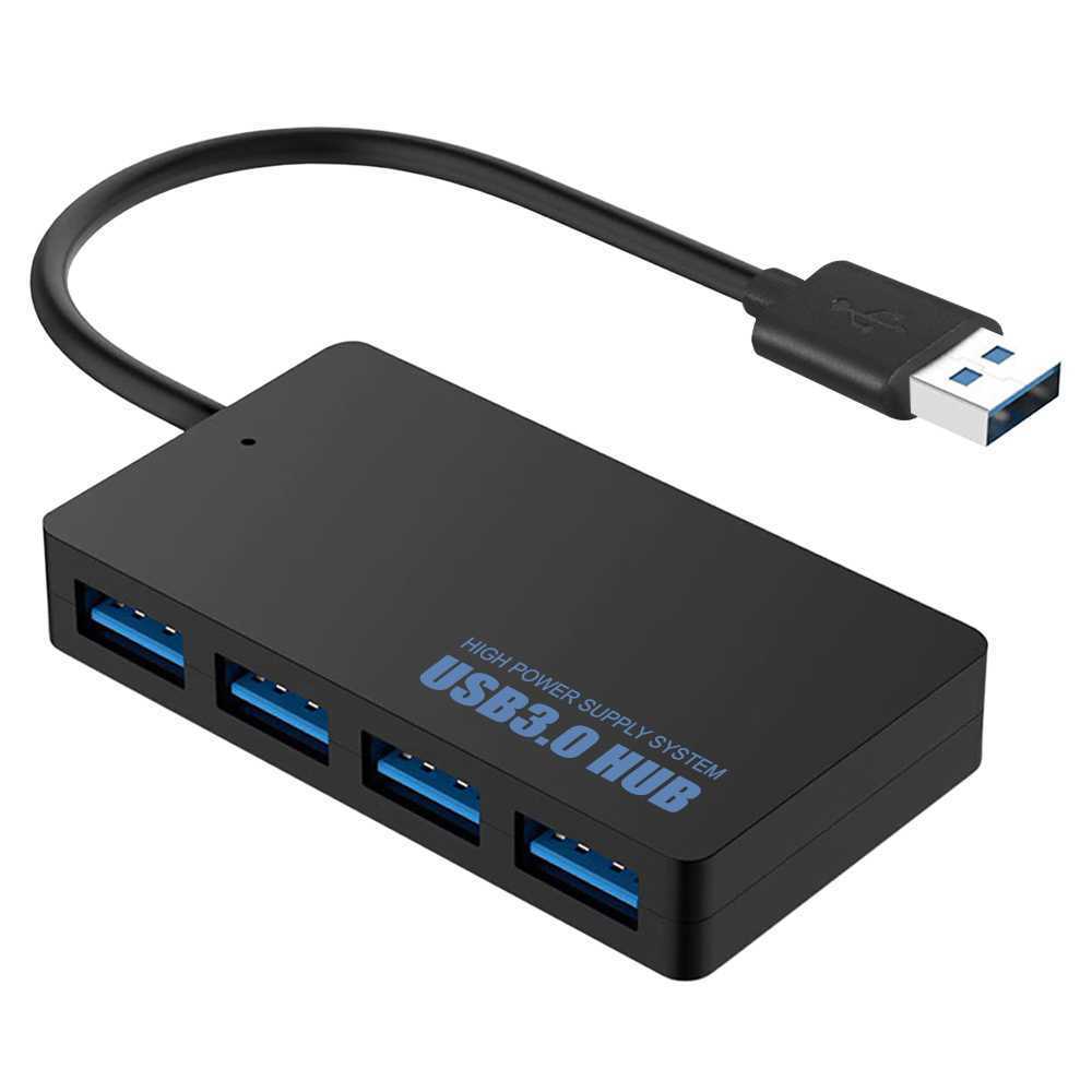 (image for) Multiport USB 3.0 Adapter Data Transfer Hub 4 Port 