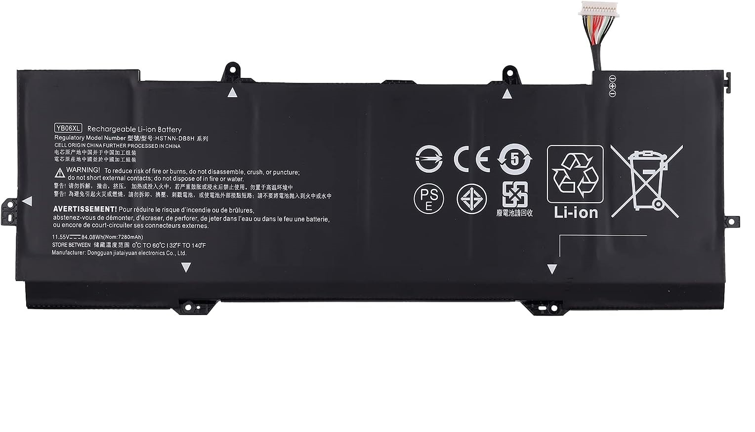 YB06XL HSTNN-DB8H HP Spectre X360 15-CH 15-ch005ng 15-ch011dx ch004na ch009ng ch006ng HSTNN-DB8H compatible battery YB06XL HSTNN-DB8H HP Spectre X360 15-CH 15-ch005ng 15-ch011dx ch004na ch009ng ch006ng HSTNN-DB8H compatible battery